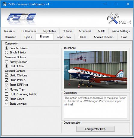 FSDG-Scenery Configurator
